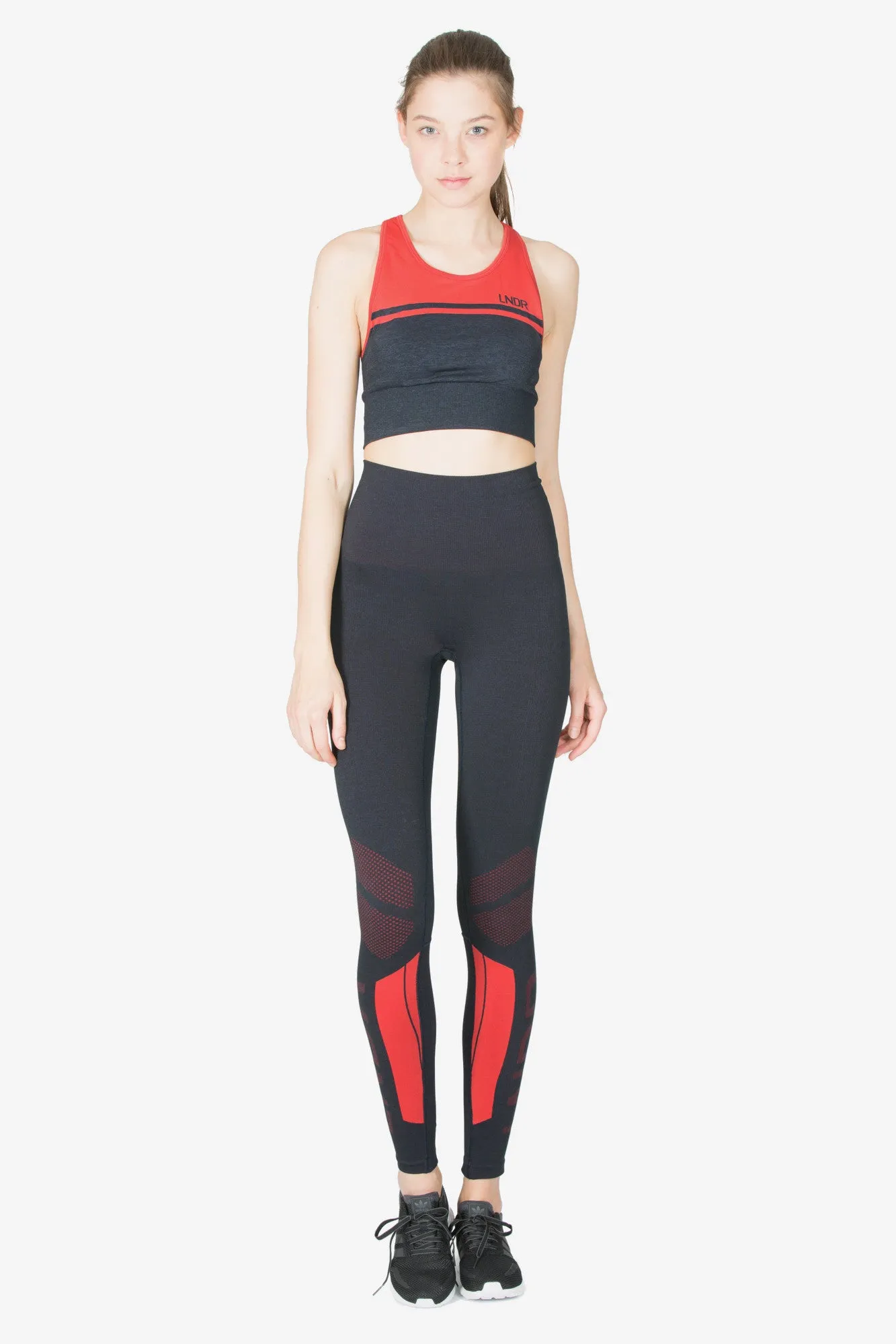 A-GRADE SPORTS BRA - NAVY MARL