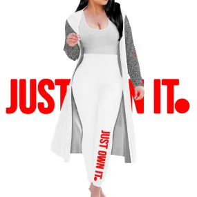 Black Mogul Just Own It Women's 3 Piece Sportwear