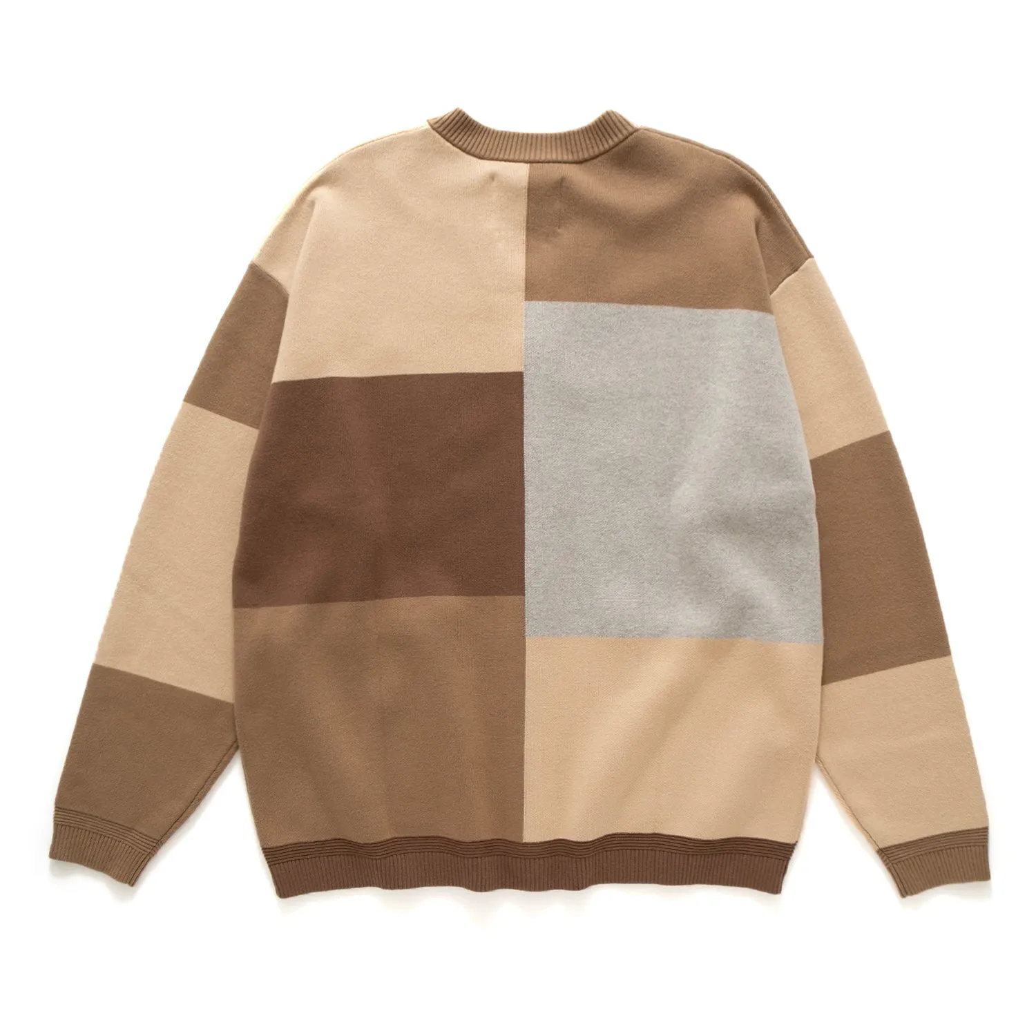 (CD095) Colorblock Cardigan