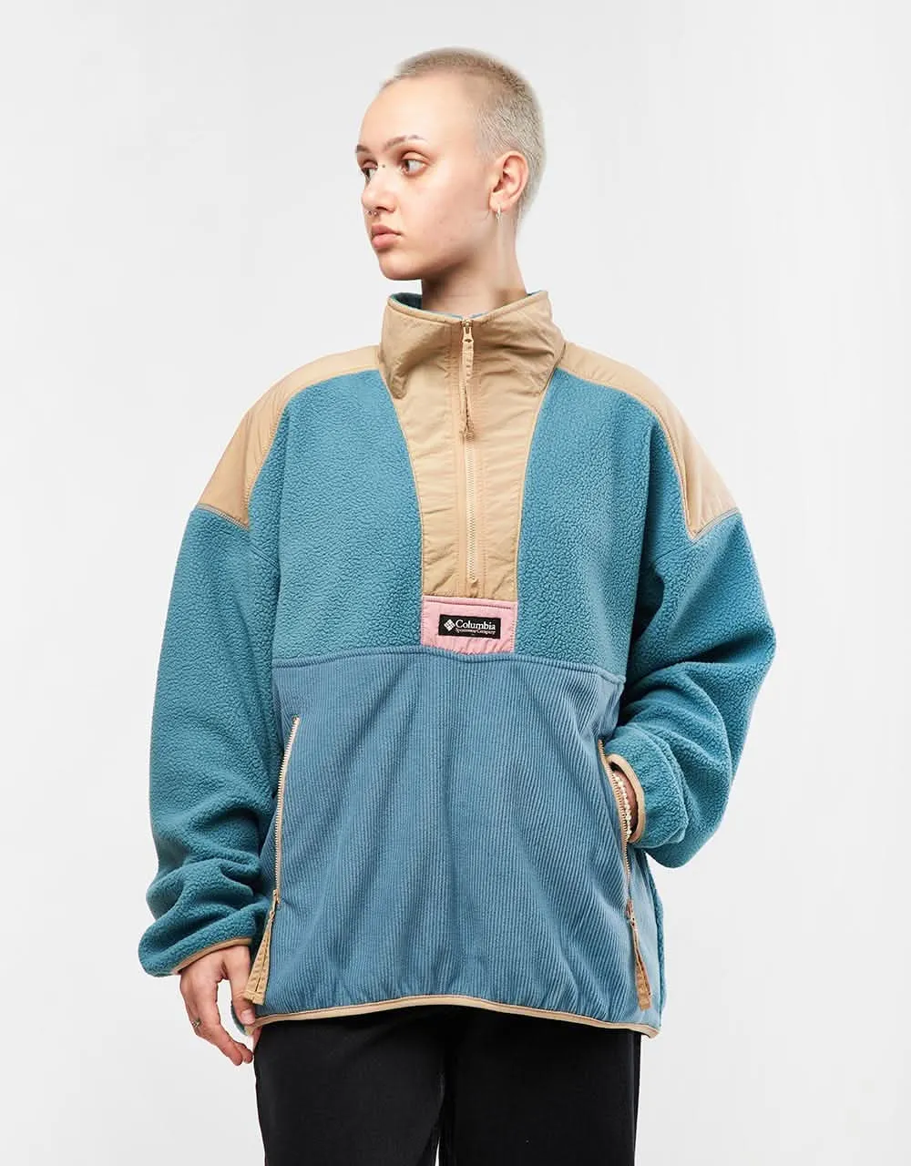 Columbia Riptide™ Fleece - Cloudburst/Canoe/Salmon Rose