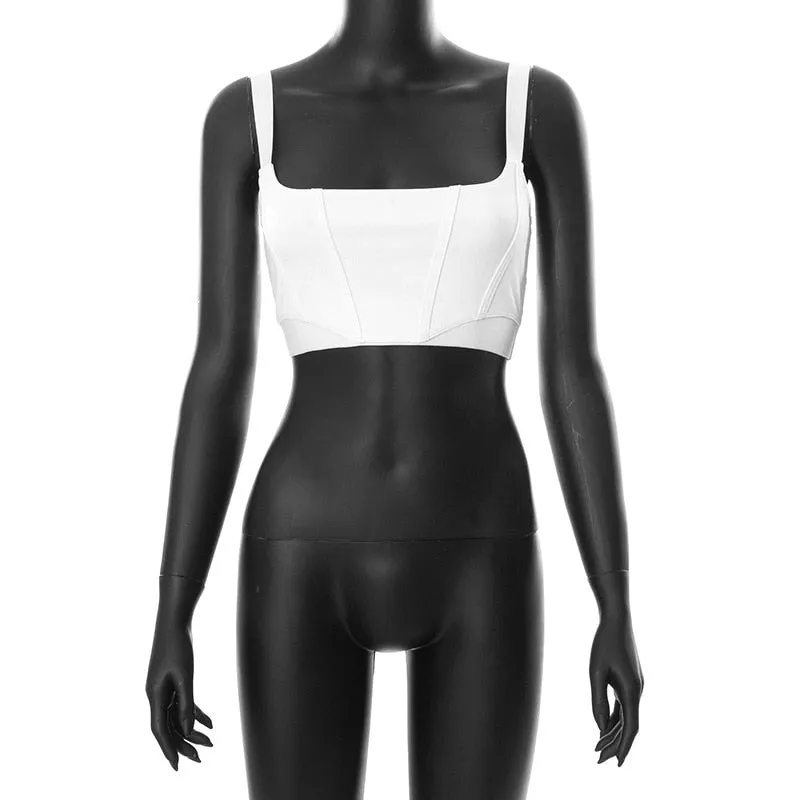 CORSET CROP TOP