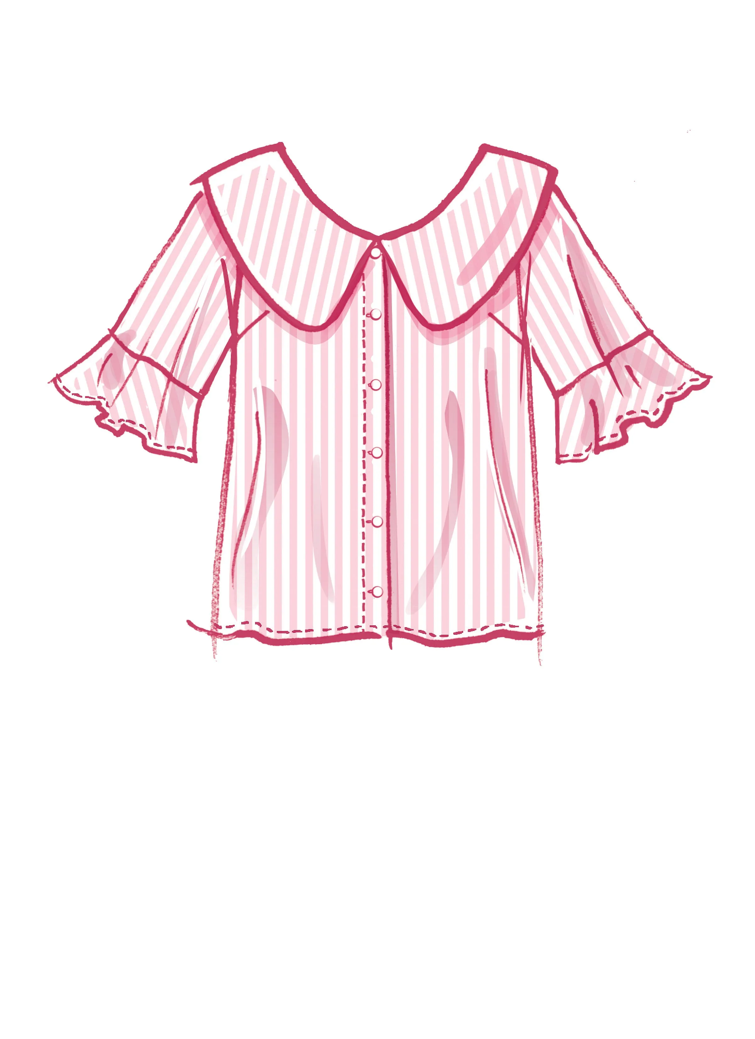 McCall's Pattern M8180 Misses' Tops