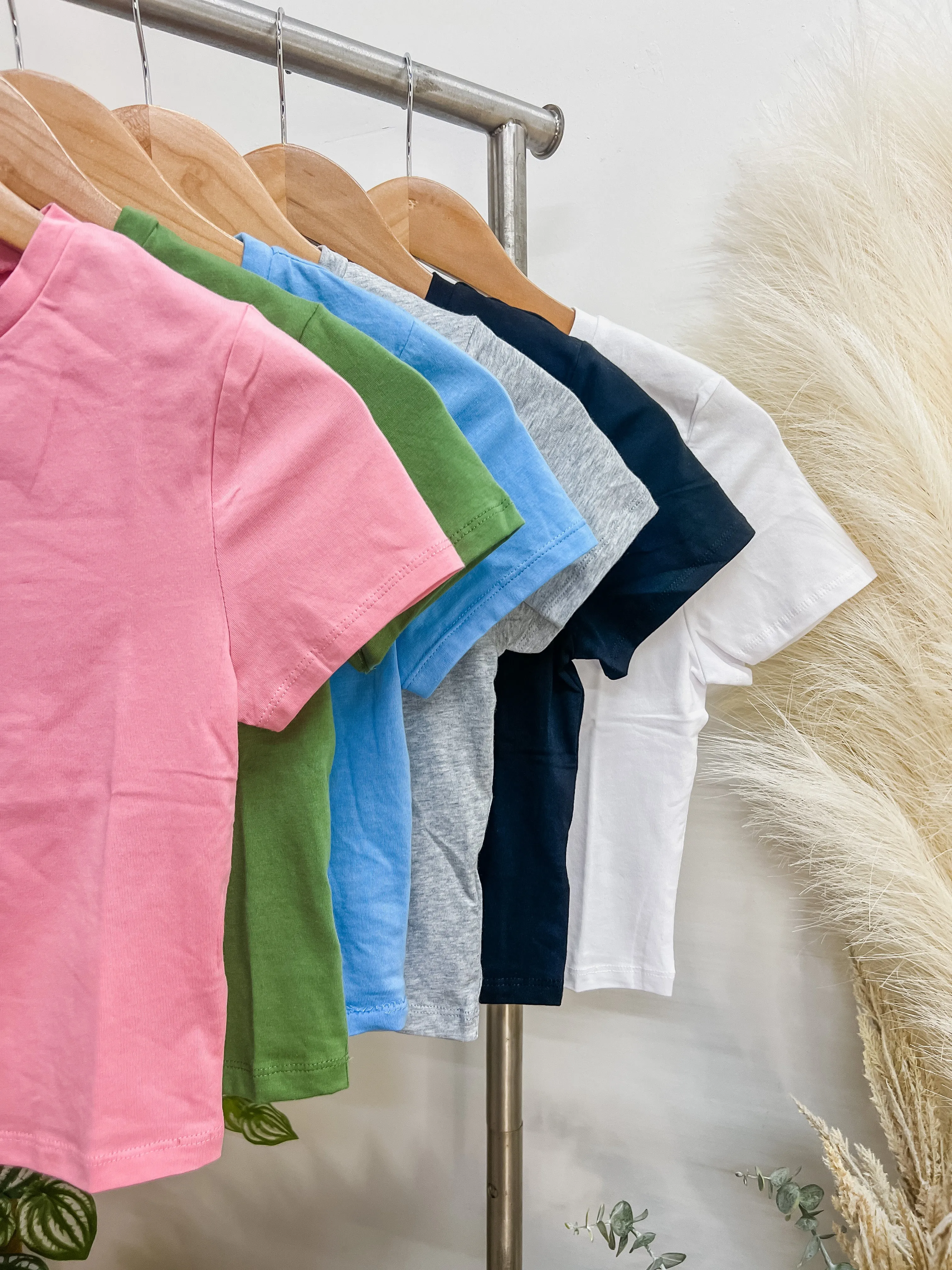 Morgan Basic Round Neck Tee