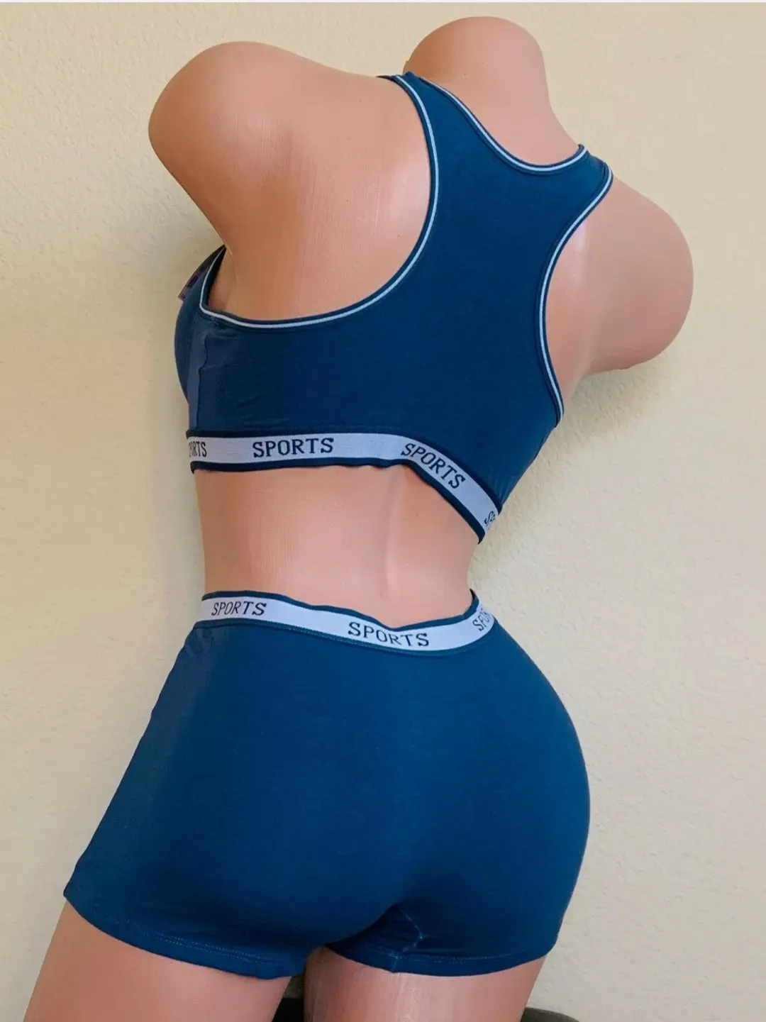 Sexy SPORTS Bras BOYSHORTS set