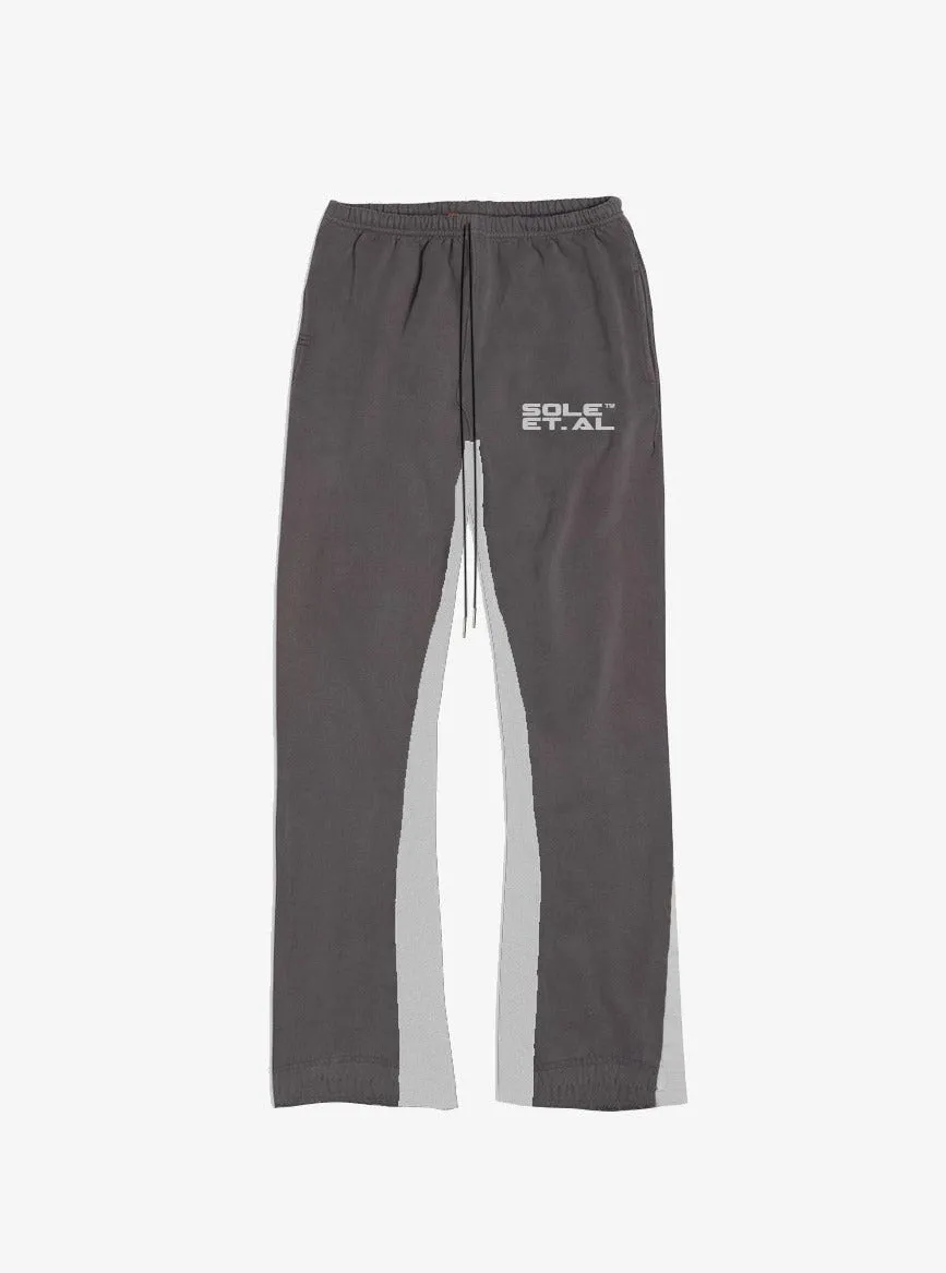 Sole et. Al Modern-Earth Flared Tracksuit : Grey