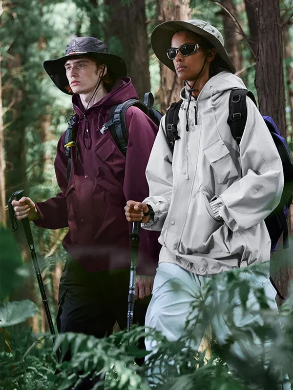 Windbreaker Jacket in Purple Color