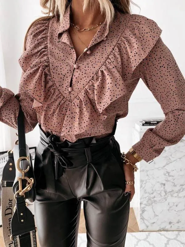 Women Blouses Long Sleeve Tops