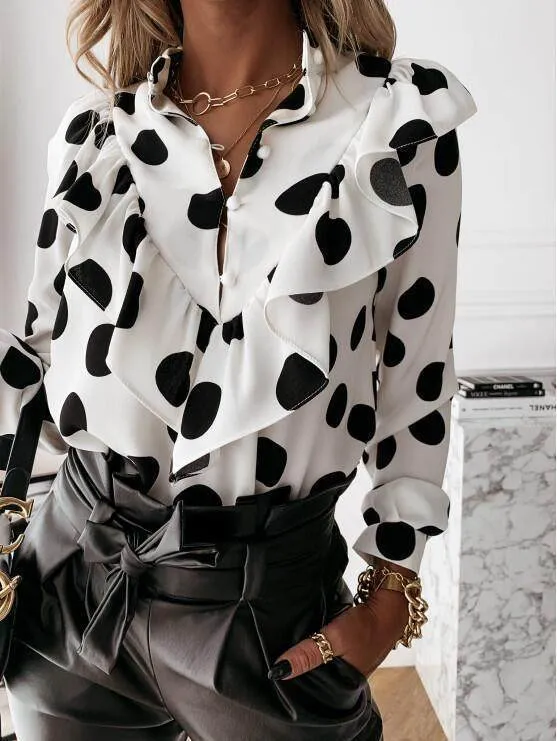 Women Blouses Long Sleeve Tops
